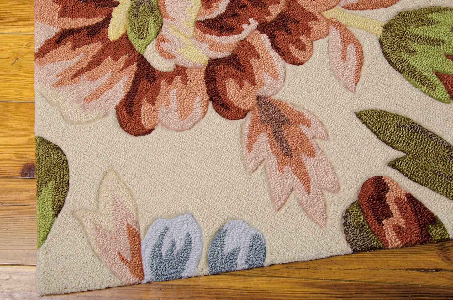 Nourison Home Fantasy  Ivory  Contemporary