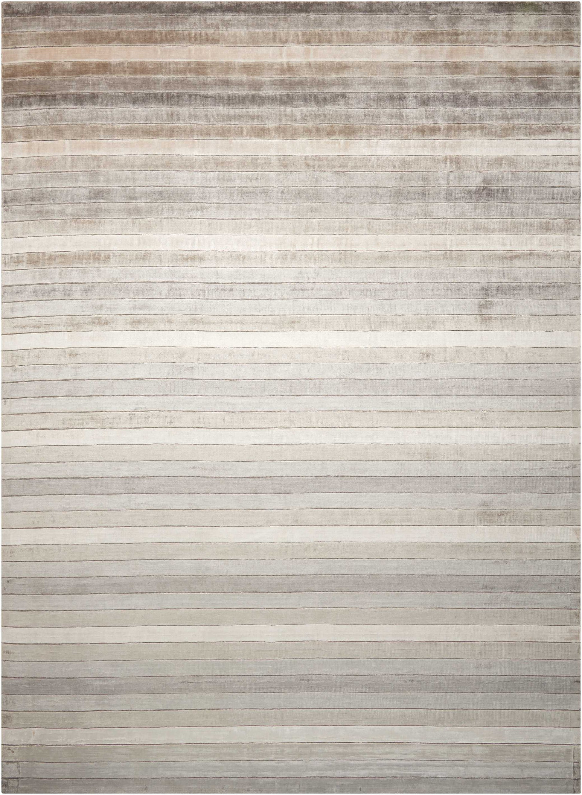 Nourison Home Aura  Silver Shadow  Contemporary