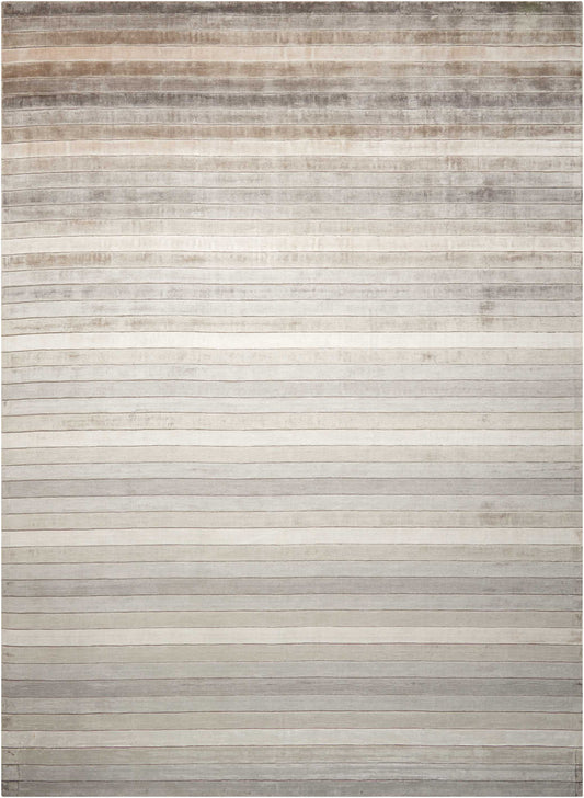 Nourison Home Aura  Silver Shadow  Contemporary