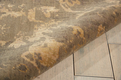 Nourison Home Silken Allure  Moss  Transitional