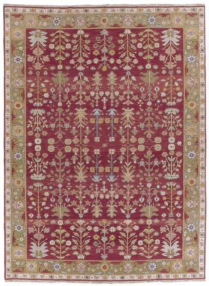 Nourison Home Nourmak SK92 Burgundy Traditional Woven Rug