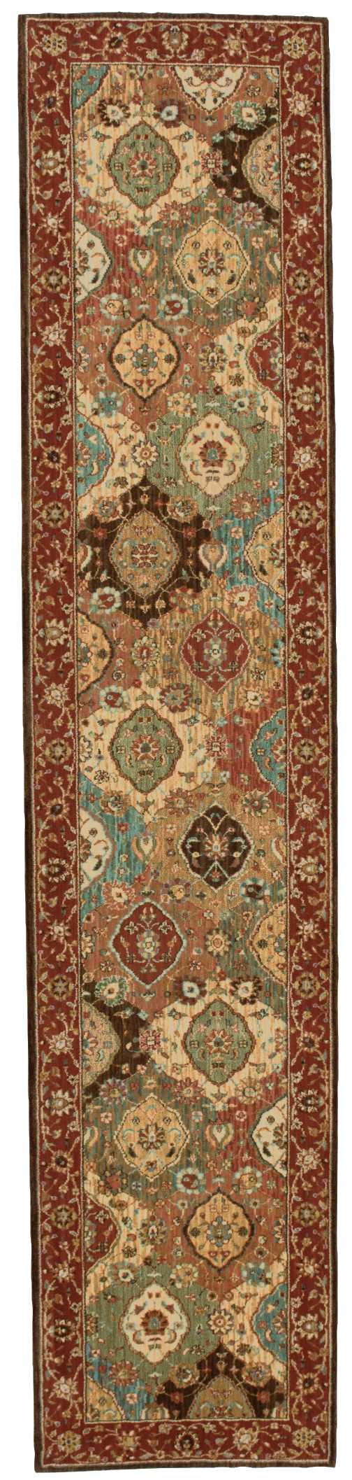 Nourison Home Living Treasures LI03 Multicolor Traditional Loom-woven Rug