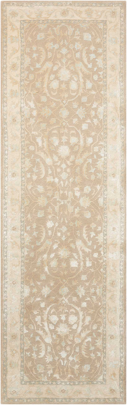 Nourison Home Symphony SYM04 Latte Transitional Tufted Rug