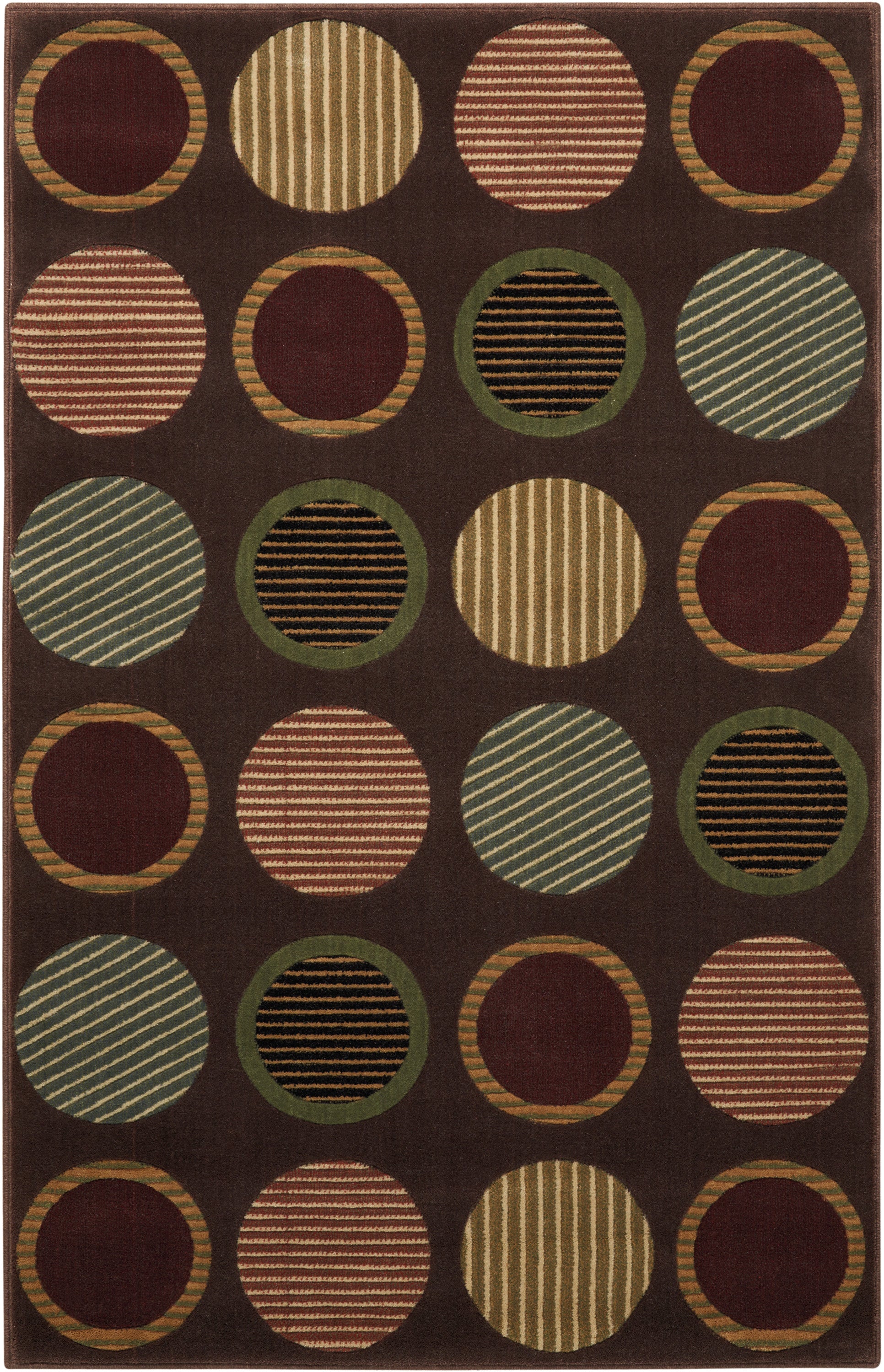 Nourison Home Cambridge  Chocolate  