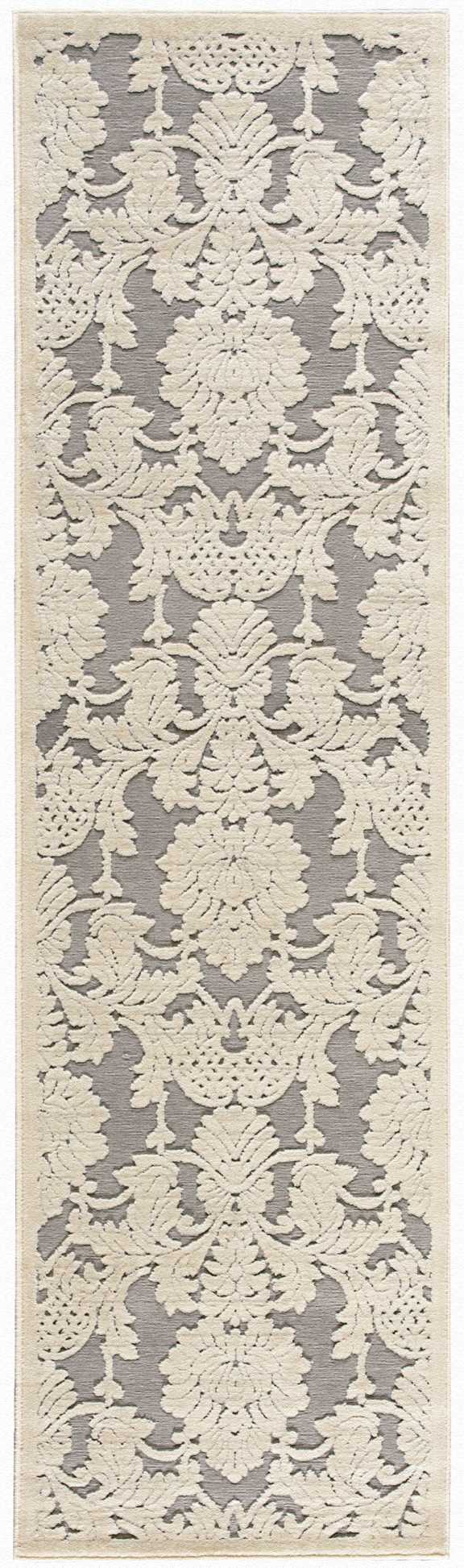 Nourison Home Graphic Illusions  Nickel  Transitional