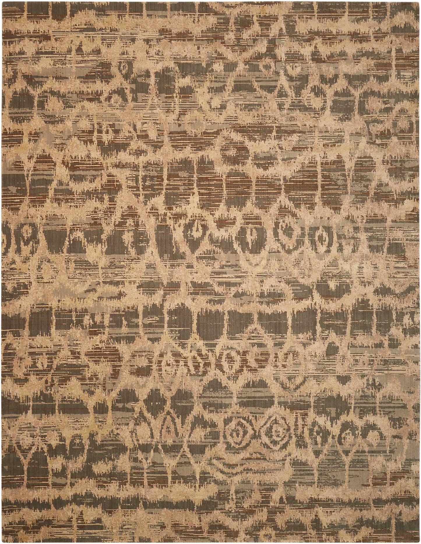 Nourison Home Silken Allure SLK10 Multicolor Contemporary Loomed Rug