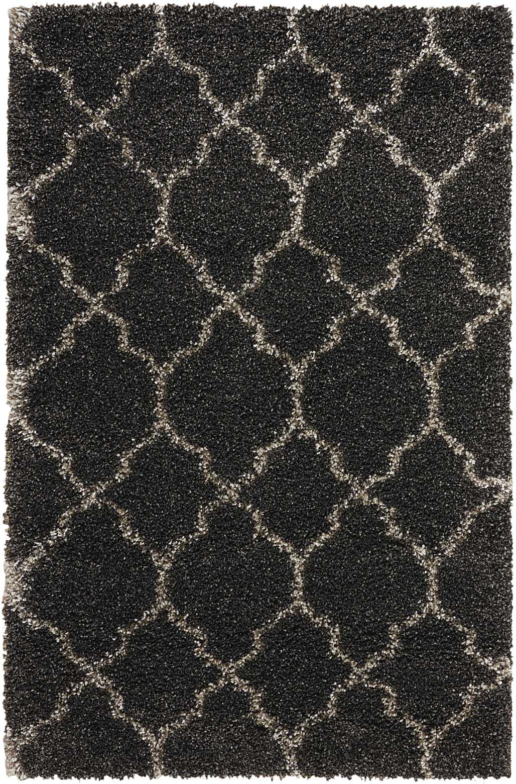 Nourison Home Amore AMOR2 Charcoal Contemporary Power-loomed Rug