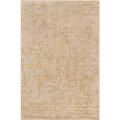 Surya Quartz QTZ-5031 Mustard Modern  Rug