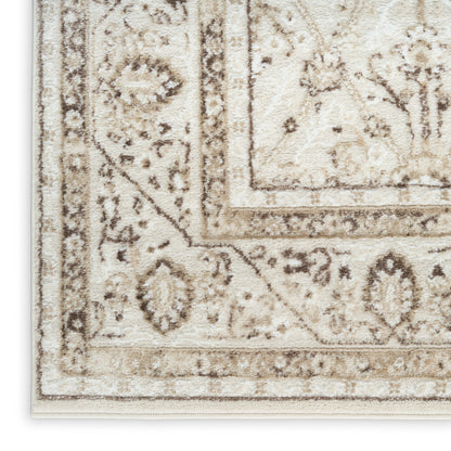Nourison Home Dekor  Ivory Brown  Traditional