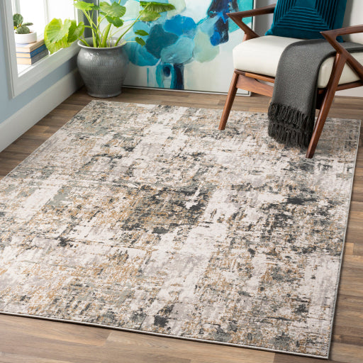 Surya Quatro QUA-2300 Gray Modern  Rug