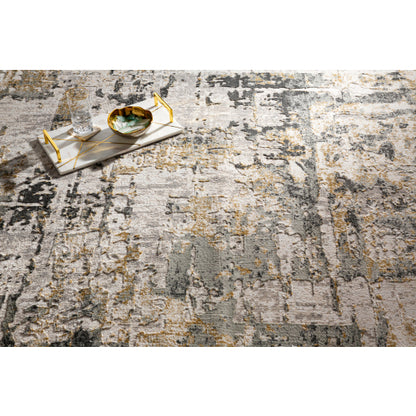 Surya Quatro QUA-2302 Light Slate Modern  Rug
