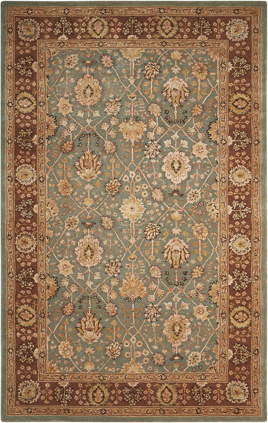 Nourison Home Nourison 3000  Light Blue  Traditional