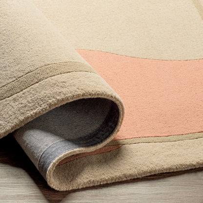 Surya Queens QUN-2307 Rust Modern  Rug