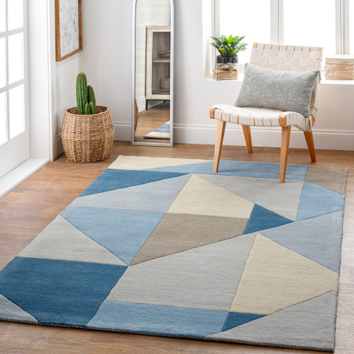 Surya Queens QUN-2309 Denim Modern  Rug