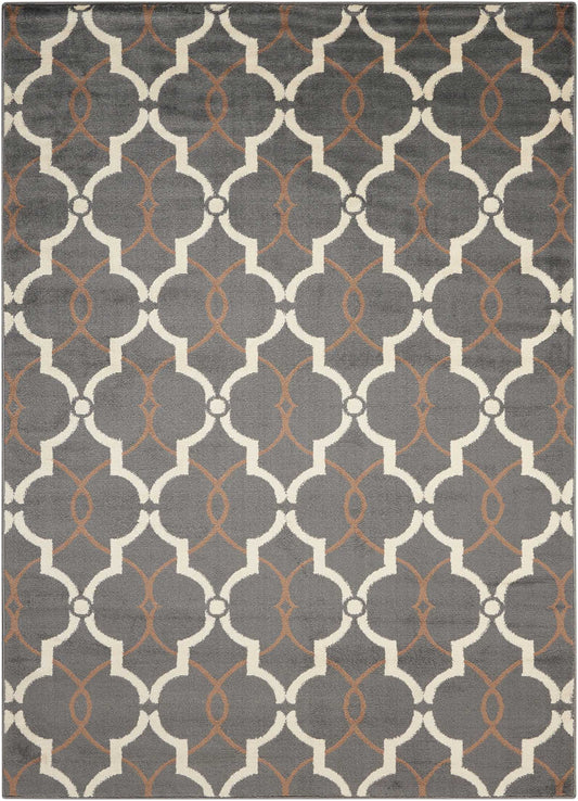 Nourison Home Nova  Grey  Contemporary
