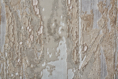 Feizy Laina  Beige Gray Transitional/Industrial/Casual