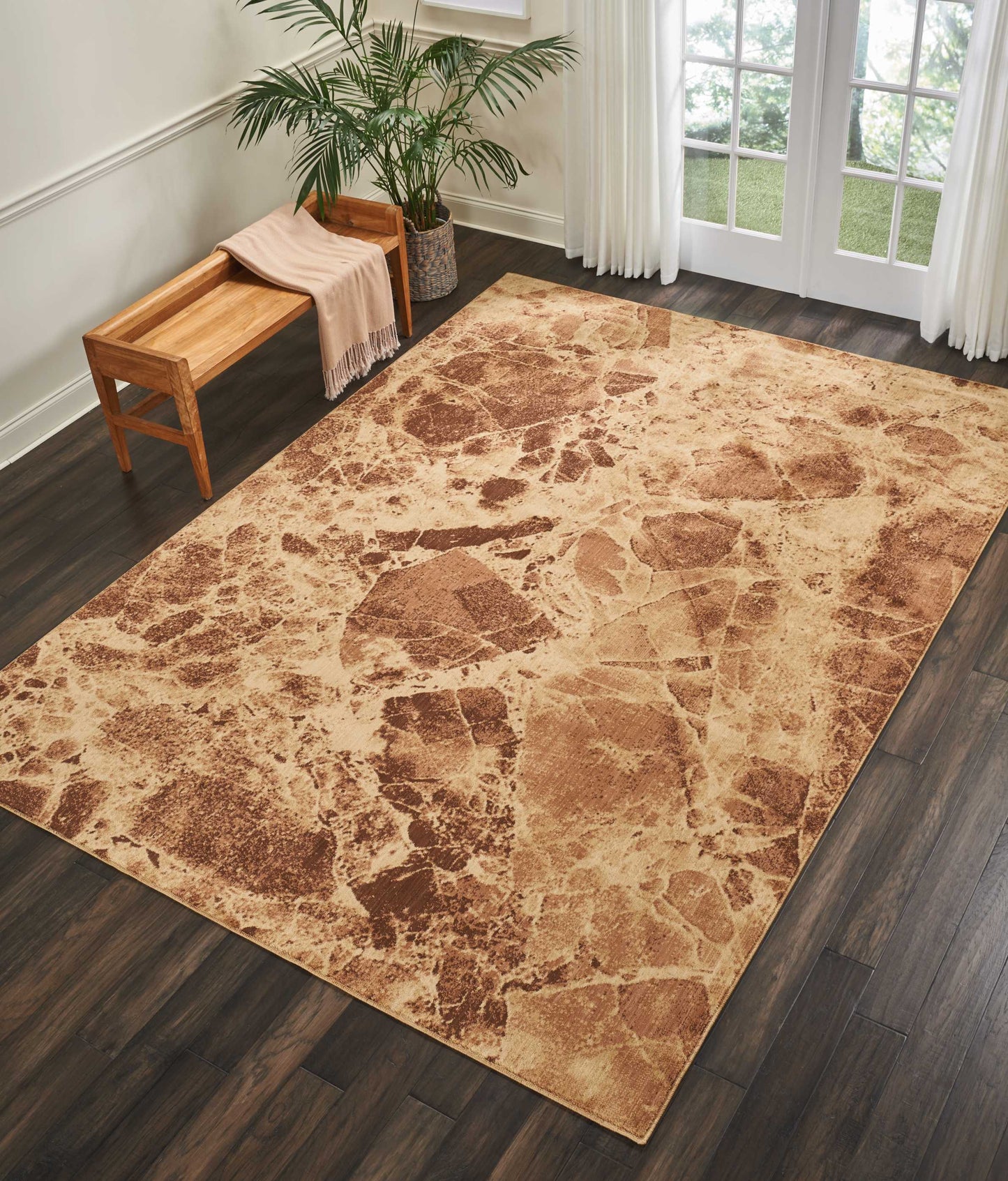 Nourison Home Somerset  Latte  Contemporary