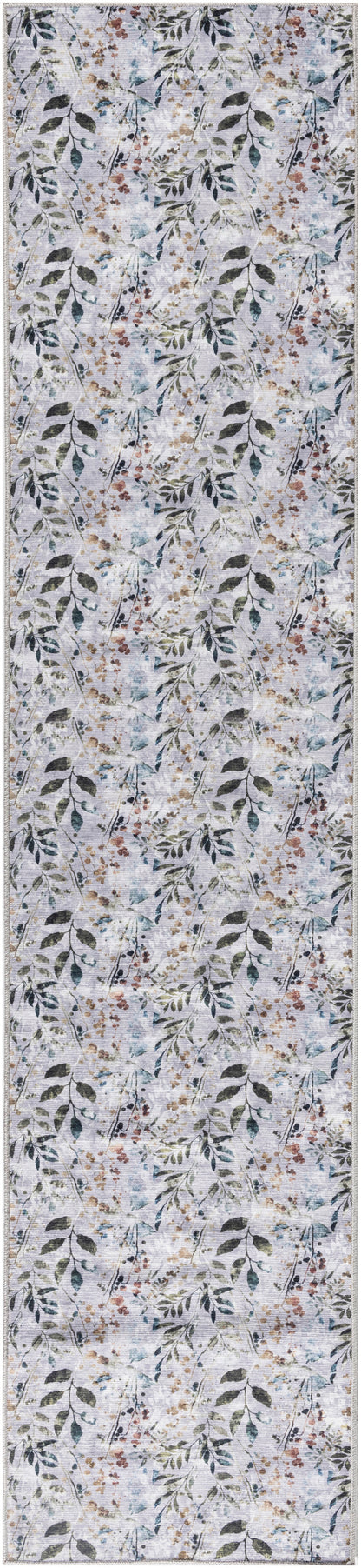 Nourison Home Nourison Washables NWB05 Grey Multicolor Traditional Power-loomed Rug