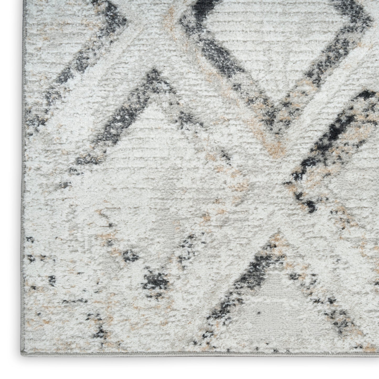 Nourison Home Dekor  Grey Charcoal  Contemporary