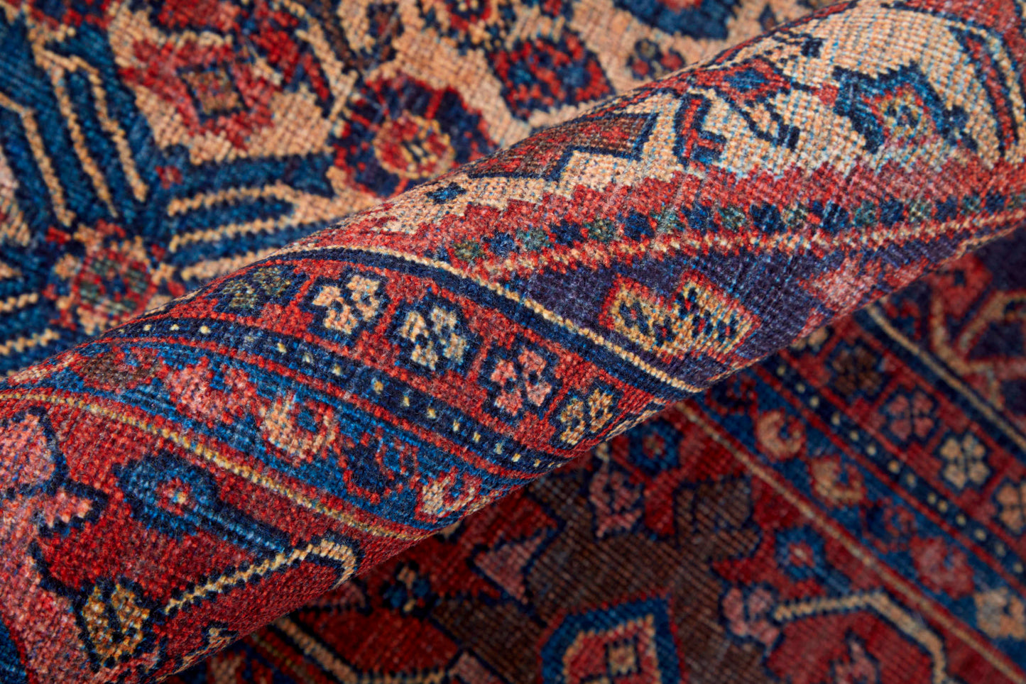 Feizy Rawlins  Beige Red Transitional/Bohemian & Eclectic/Vintage