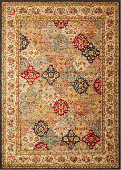 Nourison Home Ancient Times  Multicolor  Traditional