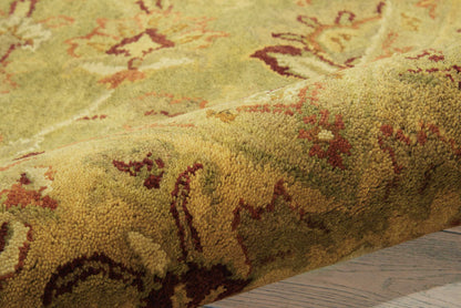 Nourison Home Jaipur  Green  Traditional