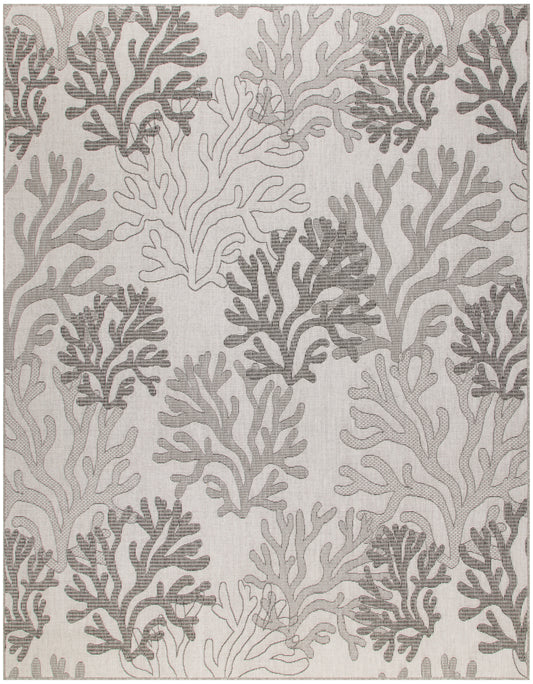 Nourison Home Garden Oasis  Grey  Contemporary