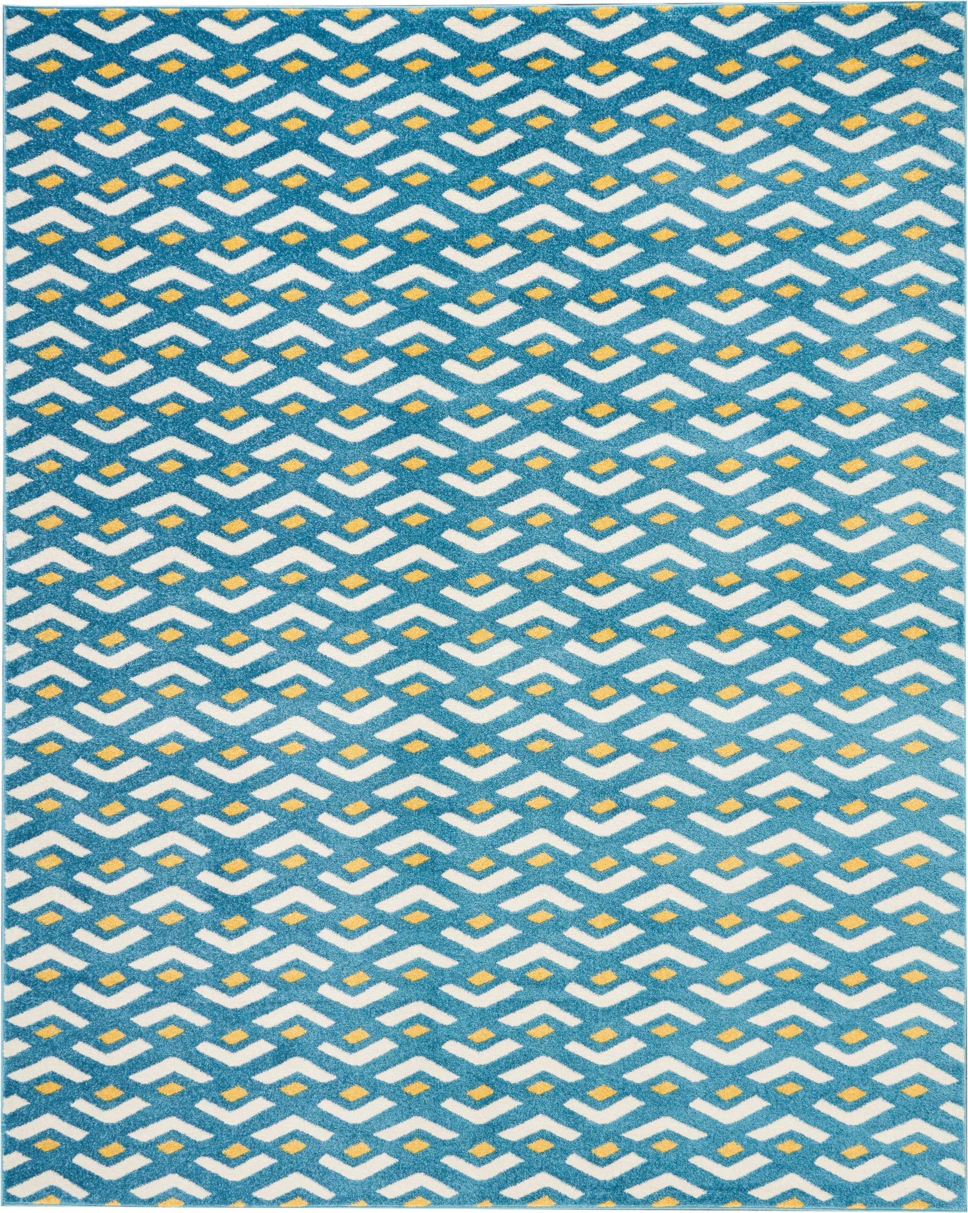 Nourison Home Harper  Blue  Contemporary