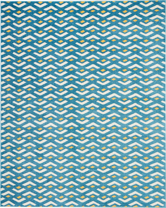 Nourison Home Harper  Blue  Contemporary