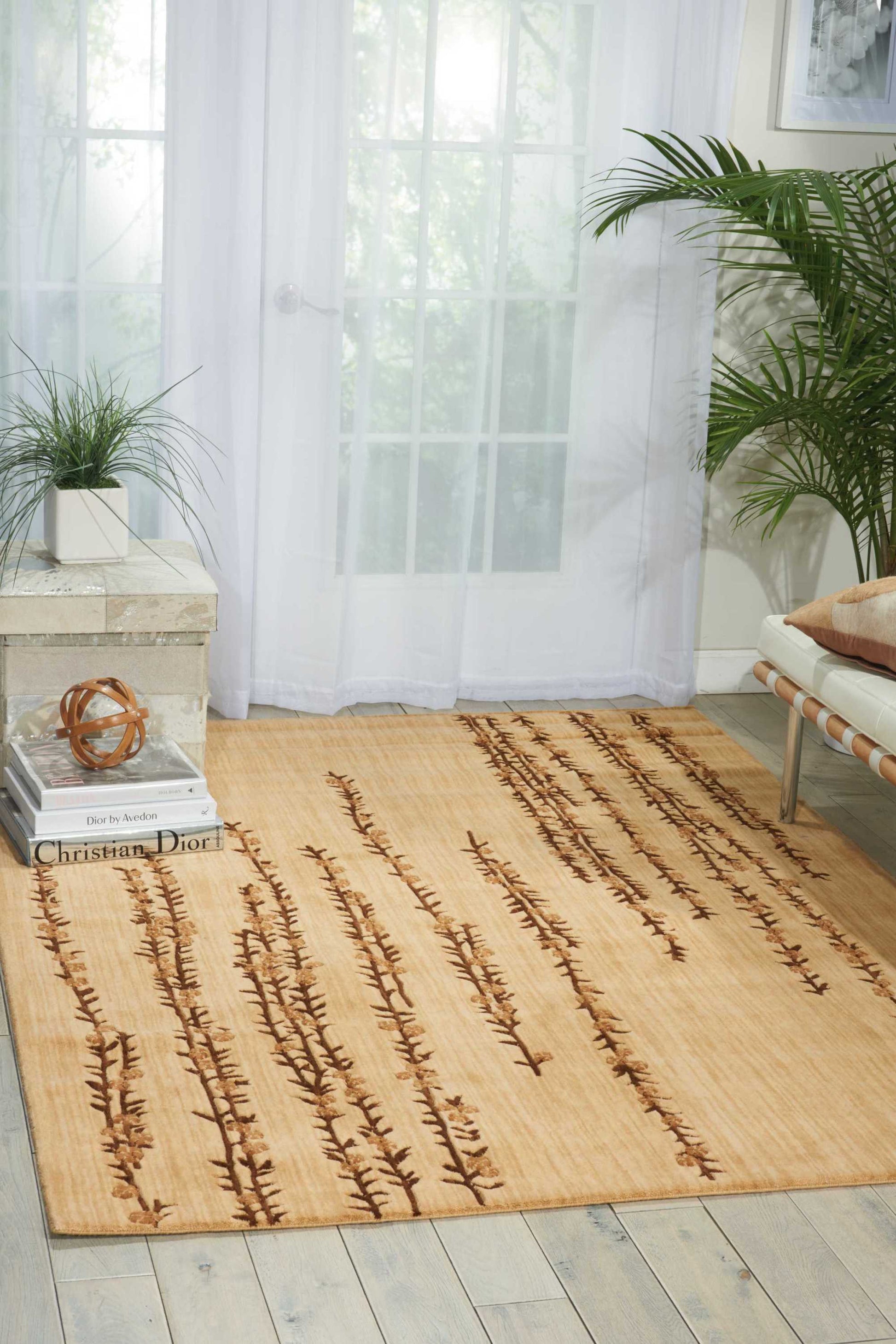 Nourison Home Radiant Impression  Beige  Transitional