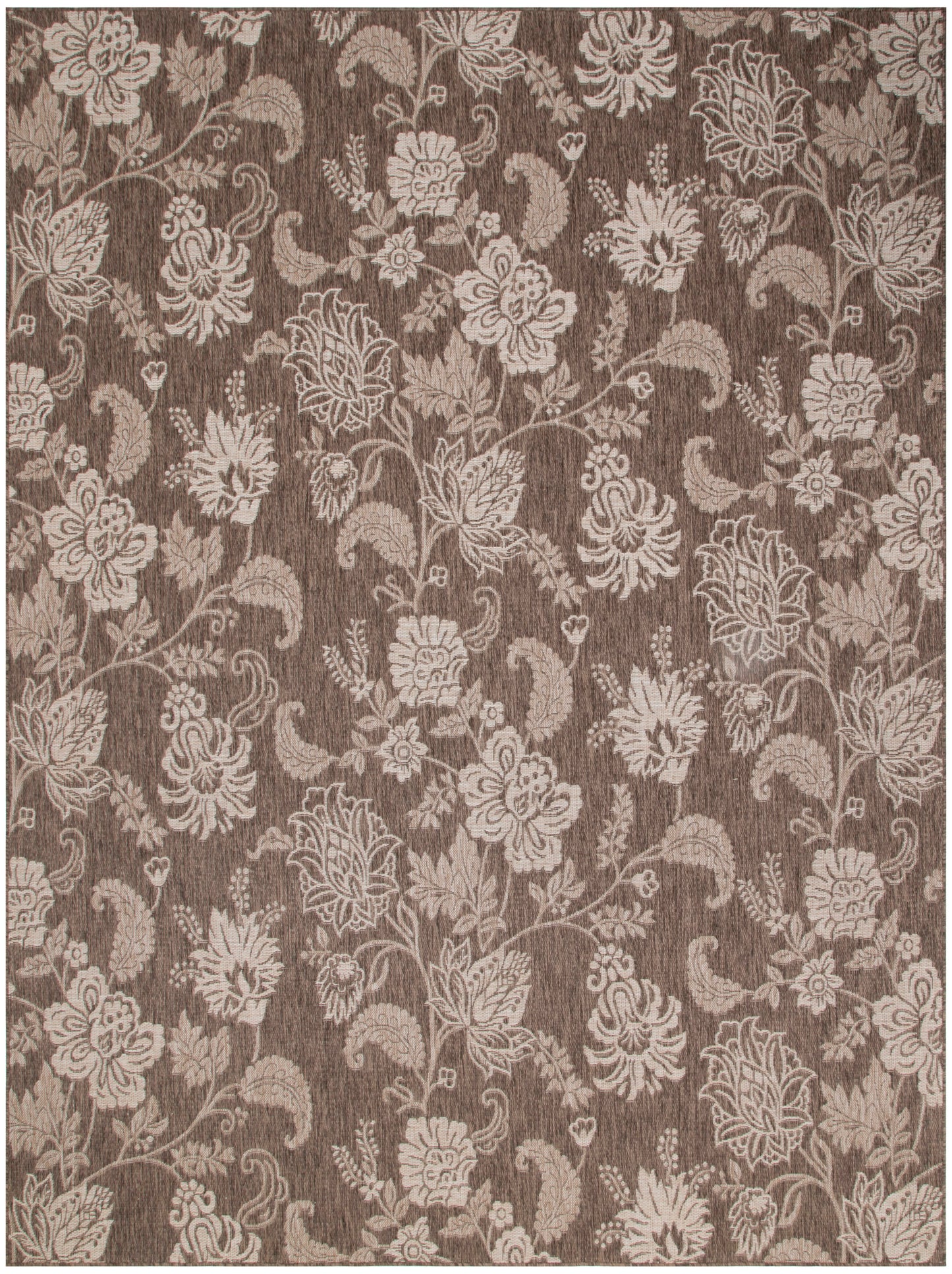 Nourison Home Garden Oasis GOA03 Mocha Contemporary Power-loomed Rug
