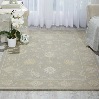 Nourison Home Zephyr  Light Taupe  Traditional
