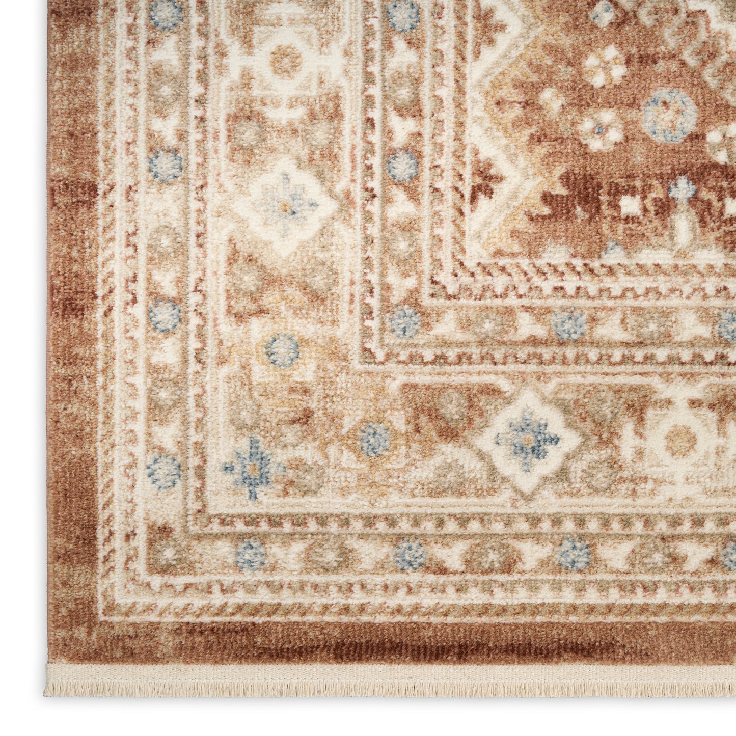 Nourison Home Pardis  Rust  Traditional