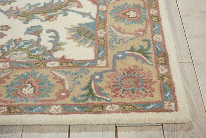 Nourison Home India House  Ivory Gold  Traditional
