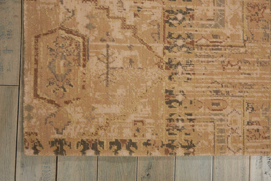 Nourison Home Silk Elements  Beige  Traditional