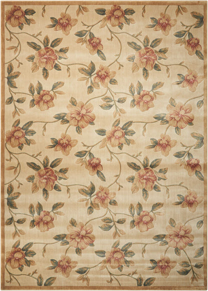 Nourison Home Cambridge CG08 Ivory Contemporary Power-loomed Rug