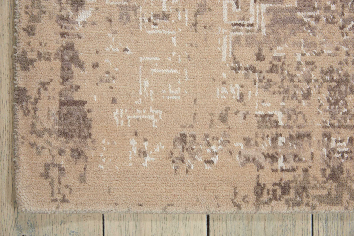 Nourison Home Silk Elements  Mushroom  Traditional