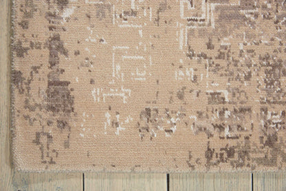 Nourison Home Silk Elements  Mushroom  Traditional