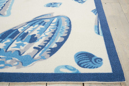 Waverly Sun N Shade  Ivory  Contemporary