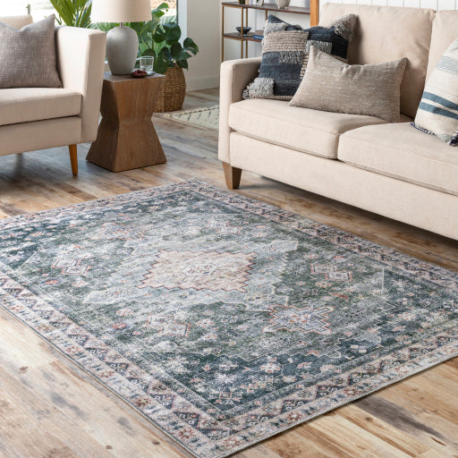 Surya Regen RGE-2308 Medium Green Traditional  Rug