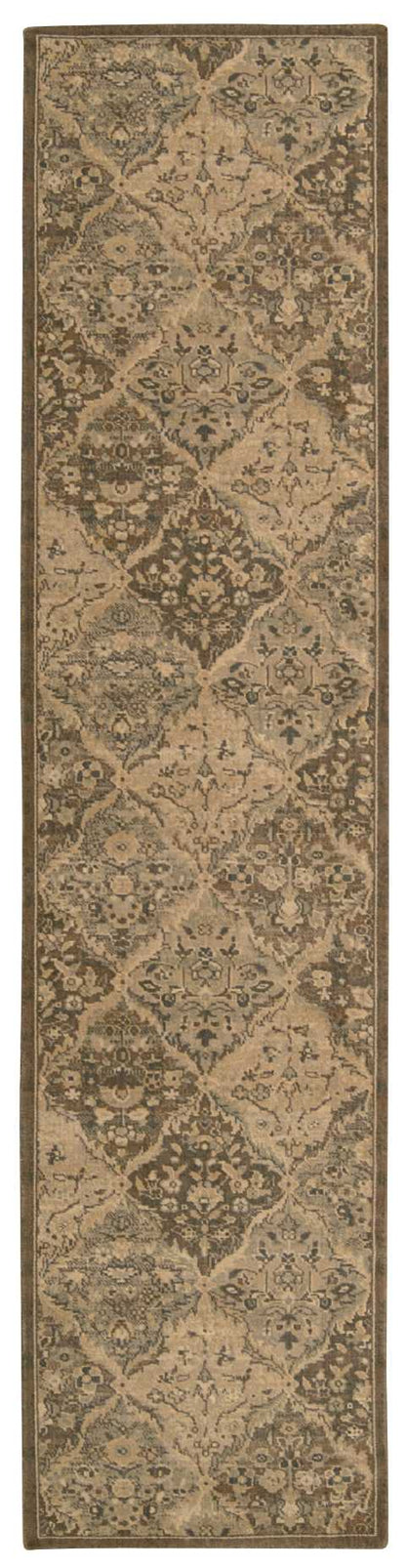 Nourison Home Silken Allure SLK09 Multicolor Traditional Loomed Rug
