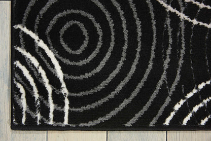 Nourison Home Studio  Black  Contemporary
