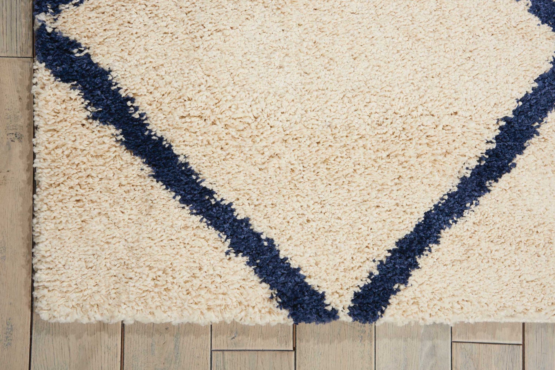 Nourison Home Brisbane  Ivory Blue  Contemporary