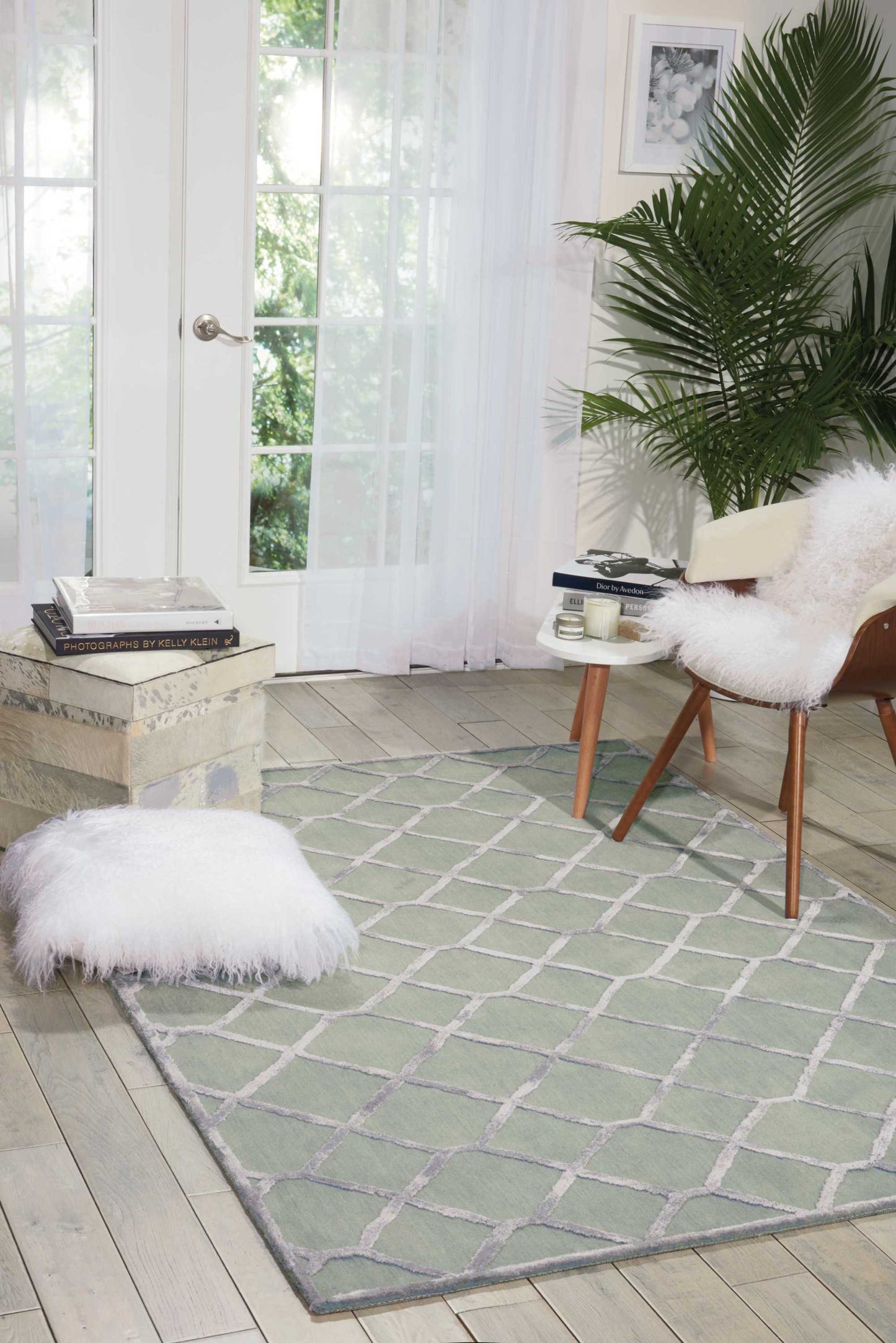 Nourison Home Vita  Sage  Contemporary