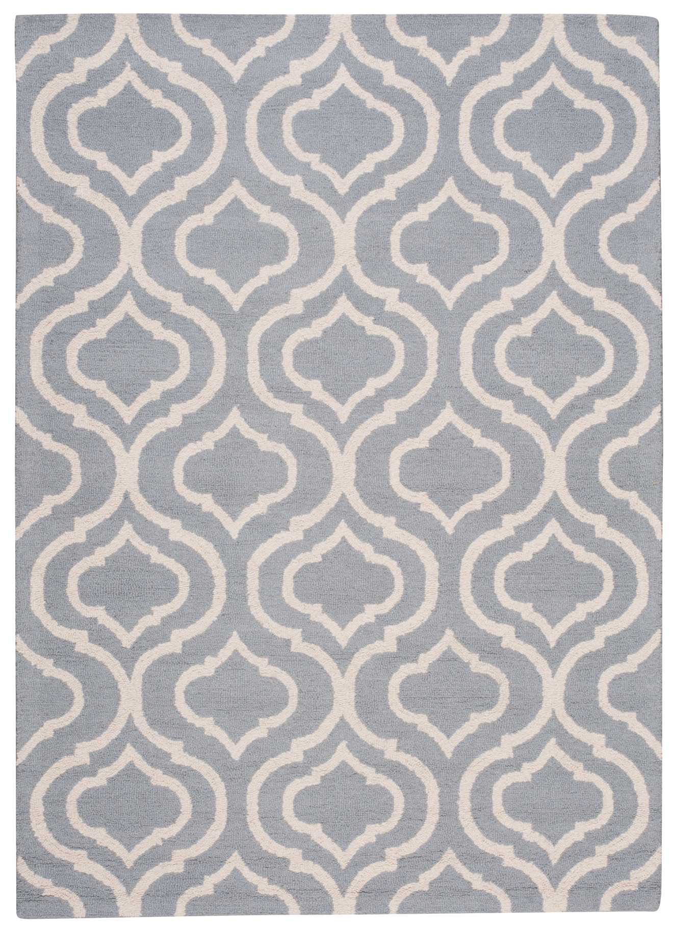 Nourison Home Linear  Light Blue  Transitional