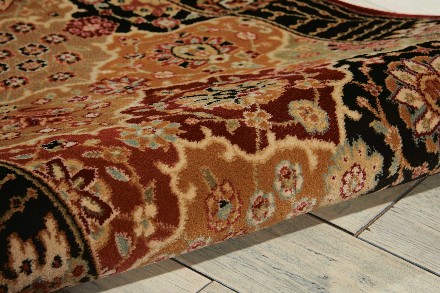 Nourison Home Persian Crown  Black  Traditional