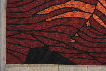 Nourison Home Fantasy  Black  Contemporary