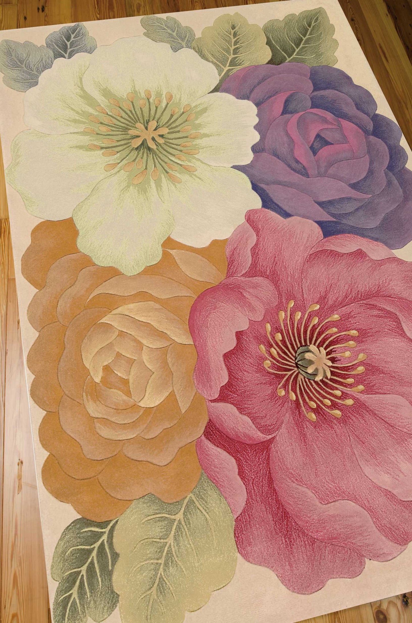 Nourison Home Tropics  Multicolor  Contemporary