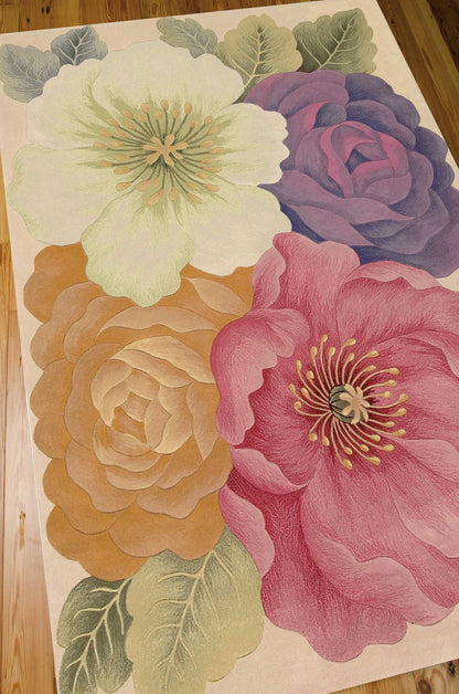 Nourison Home Tropics  Multicolor  Contemporary