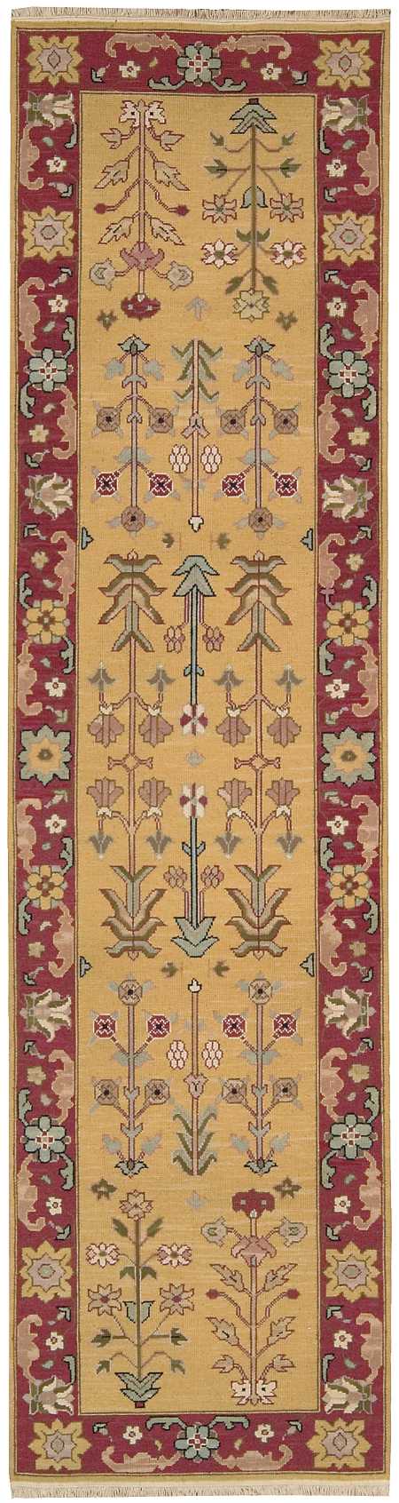 Nourison Home Nourmak SK92 Yellow Traditional Woven Rug